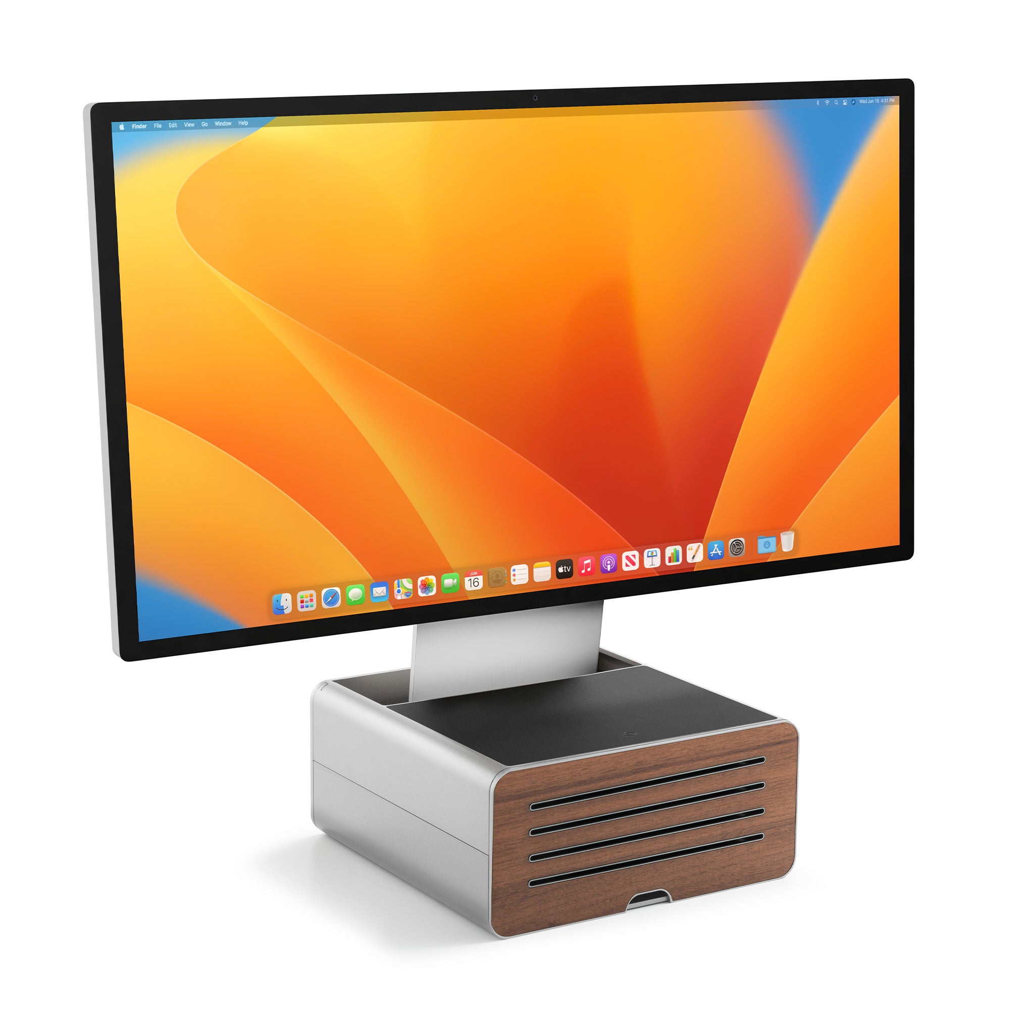 HiRise Pro for iMac & Display, adjustable stand + storage